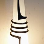 Design Tafel Lamp Jerzy Sluczan-orkusz Snake Lamp Zwart / Wit Glas thumbnail 4