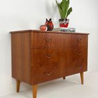 Scandinavisch Vintage Teak Fineren Ladekast Otta thumbnail 3