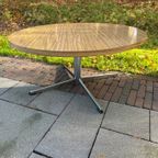 Seventies Ronde Salontafel thumbnail 4