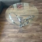 Space Age Salontafel, Knut Hesterberg, Chroom, Glas thumbnail 9