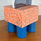 Bijzondere Memphis Tafellamp In De Stijl Van Sottsass thumbnail 7