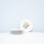 6x Set Ontbijtborden Fruit Hutschenreuther thumbnail 7