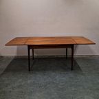 Vintage Eettafel Uitschuifbare Tafel Teakhout Tafel thumbnail 8