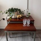 Set Van 2 Vintage Nesting Tables Mimi Set thumbnail 2