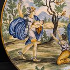 Prachtige Napolitaanse Maiolica thumbnail 12