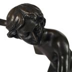Claire Jeanne Roberte Colinet - Brons - 'La Jongleuse' - Frankrijk - 1880-1950 thumbnail 6