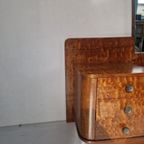 Art Deco Kaptafel Opmaak Tafel Make Up Design thumbnail 5
