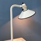 Witte Anvia Bureaulamp - Tafellamp Uit Het Midden Van De Eeuw - Vintage Kantoorlicht thumbnail 5