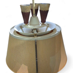Perforated Steel Hanging Lamp 1950S thumbnail 3