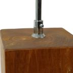 Landelijke Lamp Massief Houten Verstelbare Tafellamp thumbnail 6