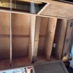 Eiken Linnenkast Met 3 Planken En Onderlade, 105 Cm Breed En 200 Hoog thumbnail 2