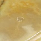 Ronde Salontafel Onyx Marmer Messing Hollywood Regency Stijl Fifties thumbnail 10
