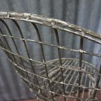 Originele Vintage Draadstoel Cees Braakman, Pastoe 1957 thumbnail 15