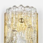 Glazen Design Wandlamp Gefion, Orrefors 1960'S thumbnail 2