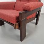 Vintage Wengé Fauteuil Martin Visser Spectrum Brutalist '60 thumbnail 14