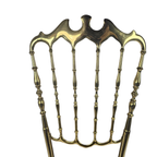 Italian Design - Chiavari Chair - High Chair - Messing - Italie - 1950's thumbnail 13