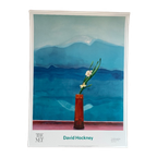 David Hockney, Mount Fuji And Flowers, 1972 thumbnail 2