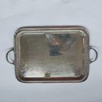Dienblad Verzilverd Sheffield Vintage thumbnail 7