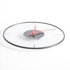 Minimalist Junghans Transparent Wall Clock, Germany 1990s thumbnail 8