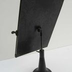Antieke Ijzeren Art Deco Muziekstandaard, Tafelmodel thumbnail 8