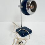 Blauwe Space Age Tafellamp, 1960’S thumbnail 5