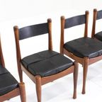 Bernini Vintage Italiaanse Eetkamer Stoelen Van Silvio Coppola, Set Van 6 thumbnail 6