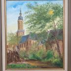 Georges Tahon - Schilderij - Boetelingen In Walburgapark thumbnail 3