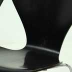 Set Of 6 Butterfly Chairs Model 3107 By Arne Jacobsen For Fritz Hansen 1990s thumbnail 6