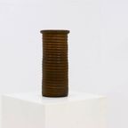 Studio Pottery Cylindrical Vase By Jan De Graaf 1970S thumbnail 4