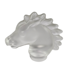 Sevres - Made In France - Frosted Glass - Paperweight - Kristal - Geëtst Merk - 1960'S thumbnail 5