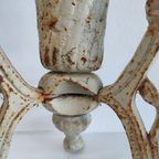 Gietijzeren Tuinvaas Creme Wit thumbnail 5