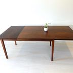 Xl Retro Vintage Eettafel Tafel Jaren 60 Palissanderhout thumbnail 5