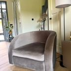 Richmond Interiors Grote Fauteuil Grijs Velvet thumbnail 9