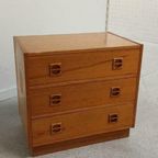 Vintage Mid Century Ladekast, H 51 Cm thumbnail 7