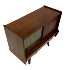 Vintage Kastje Compact Dressoir Jaren 60 Teak Fineer thumbnail 4