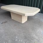 Vintage Travertin Salontafel thumbnail 2