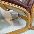 2X Ingmar Relling Siësta Stoelen. Hem En Haar. Lederen Westnofa Stoelen thumbnail 7