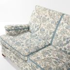 Mid-Century Modern Sofa In Floral Fabric, 1950’S Sweden thumbnail 4