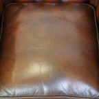 Mooie Set Van 2 Engelse Bruine Rundleren Chesterfield Fauteuils thumbnail 6