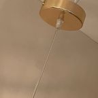 Opaline Capiz Parelmoer Goud Frame Schelp Hanglampen Meerdere Beschikbaar thumbnail 6