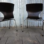 Industriele Vintage Flototto Pagholz Kinder Stoelen thumbnail 12