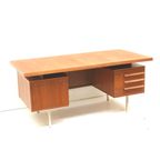 Groot Vintage Directiebureau / Bureau Gemaakt In De Jaren ’60 thumbnail 2