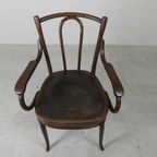 Beuken Fauteuil Met Armleuningen In Thonet Stijl, Jaren 20 thumbnail 2