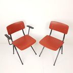 2 Marko Stoelen Model S201 Setprijs | Armleuning Ossenbloed thumbnail 2