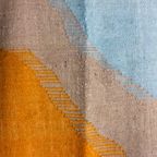 Mid-Century Vintage Handgeknoopt Kilim Vloerkleed In Wol thumbnail 6