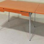 Vintage Formica Uitschuifbare Eettafel thumbnail 17