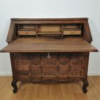 Antiek Vintage Secretaire Ladekast Landelijk Bureau Buro 1 thumbnail 6