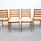 Set Van 4 Deense Eetkamerstoelen thumbnail 16