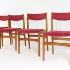 Set 4 Erik Buch Model 89 Stoelen Eetkamerstoelen 'tjele' Vintage thumbnail 18