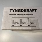 Set Kandelaars Ikea Design Hagberg 80S - Nieuw In Doos - Wit Metaal Cylinder Vorm thumbnail 7